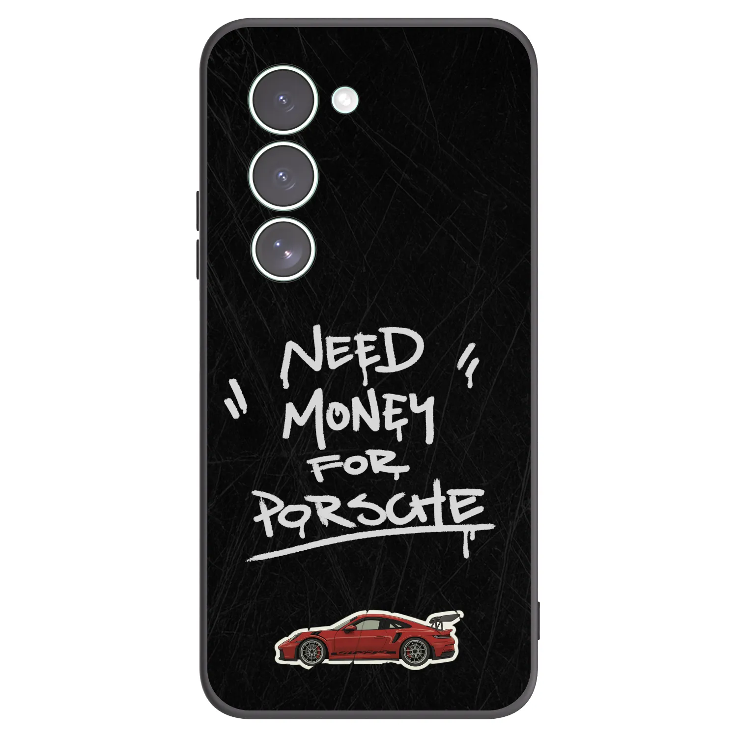 Picasee silikonowe czarne etui na Xiaomi Redmi 15 5G - Dark Racer