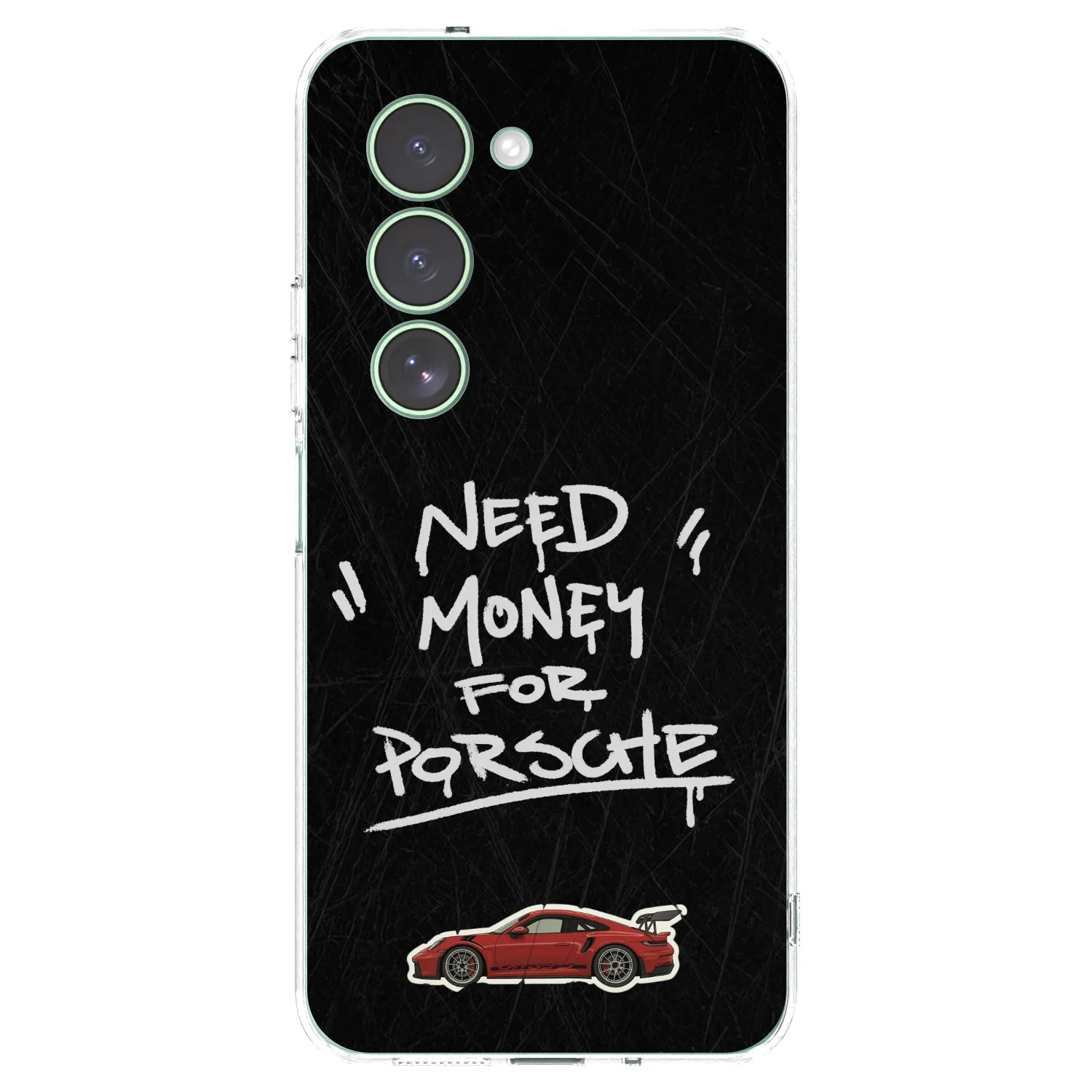 Picasee silikonowe przeźroczyste etui na Xiaomi Redmi 15 5G - Dark Racer