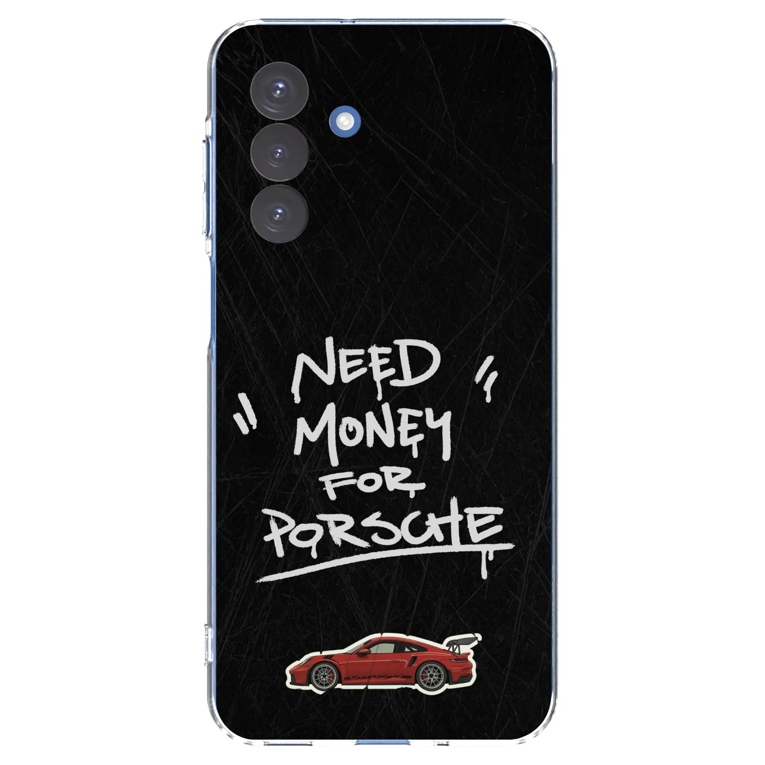 Picasee silikonowe przeźroczyste etui na Samsung Galaxy A17 5G - Dark Racer