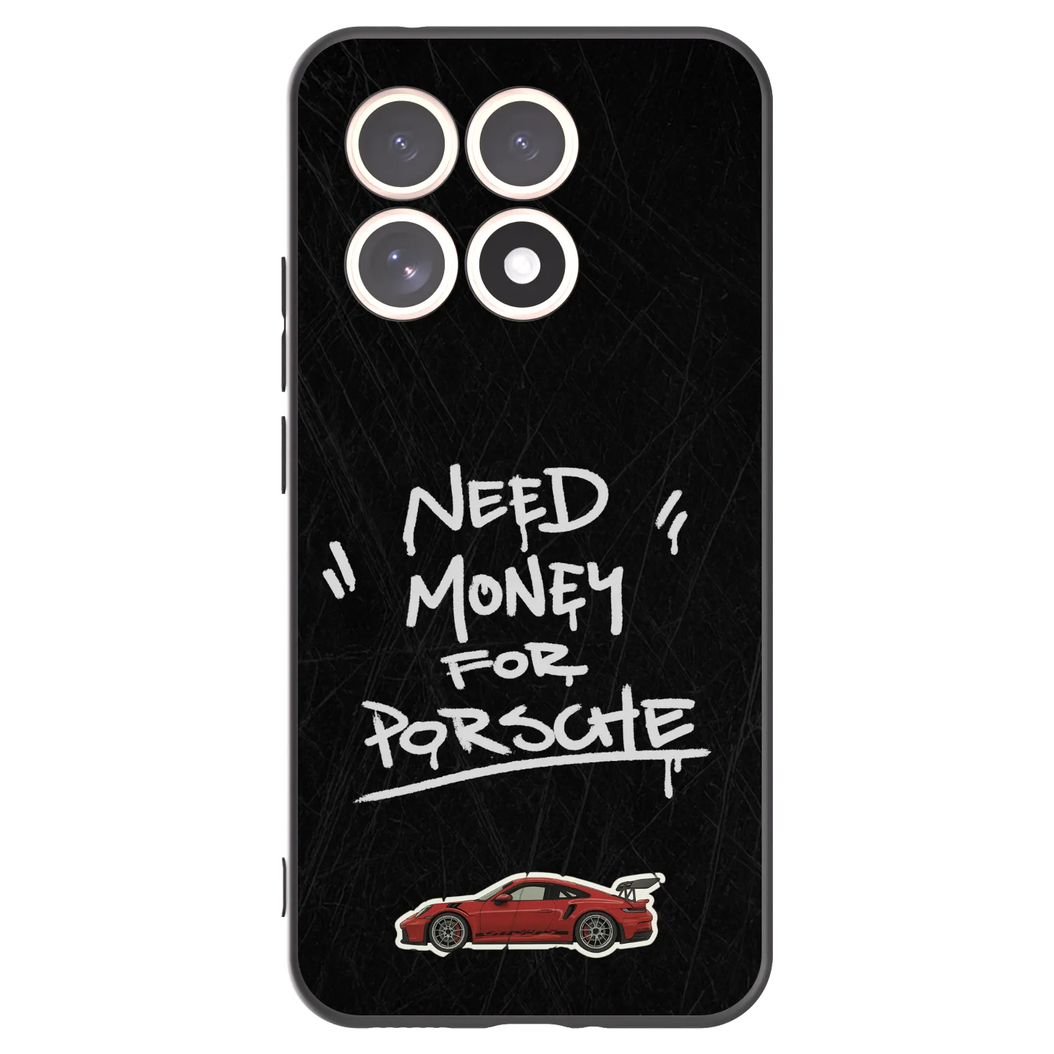 Picasee silikonowe czarne etui na Xiaomi 15T - Dark Racer