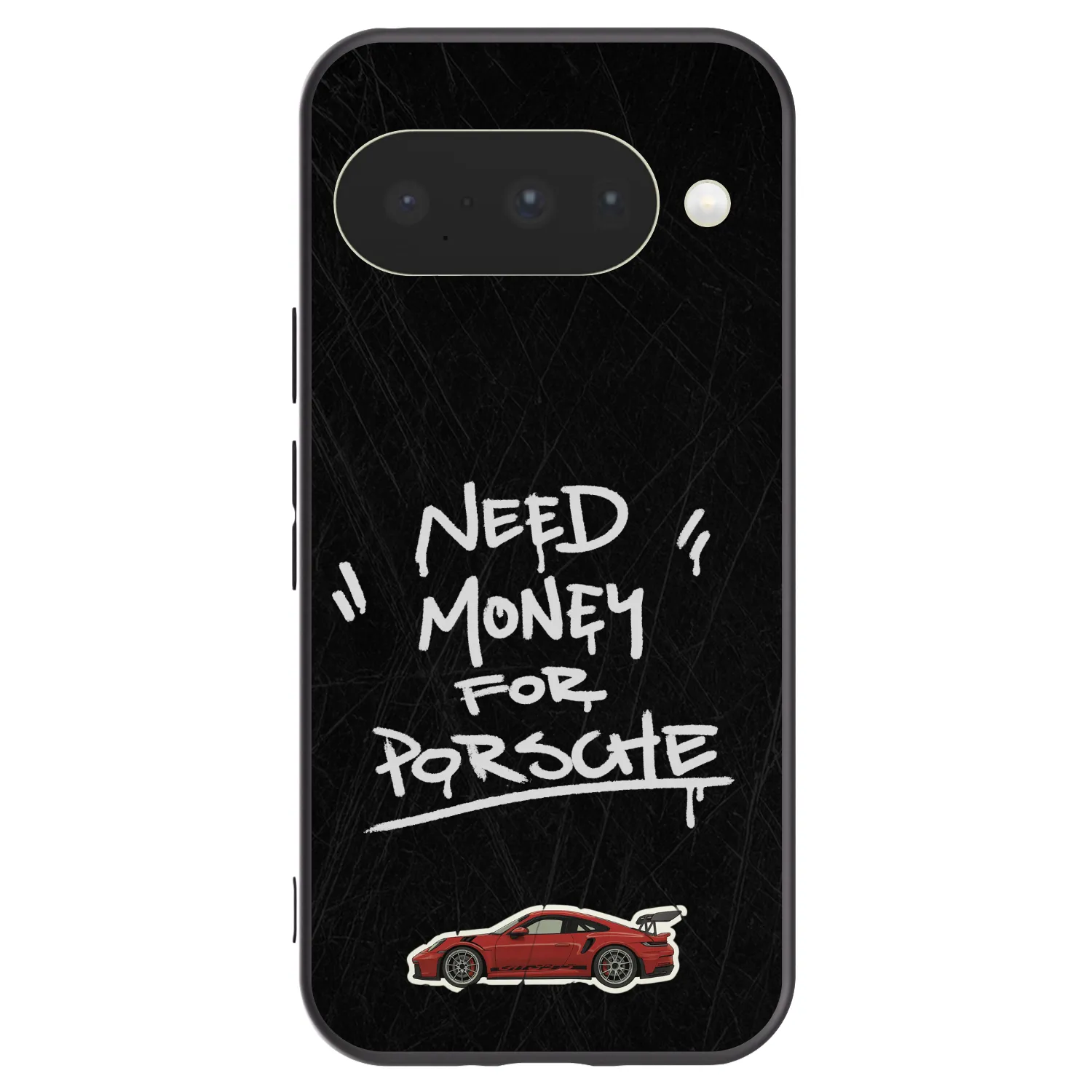 Picasee silikonowe czarne etui na Google Pixel 10 - Dark Racer