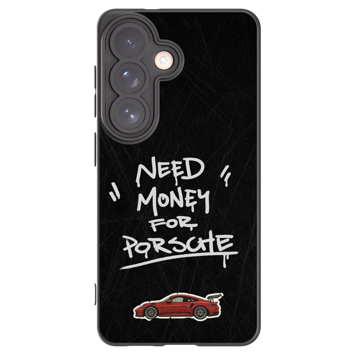 Picasee silikonowe czarne etui na Samsung Galaxy S26 - Dark Racer