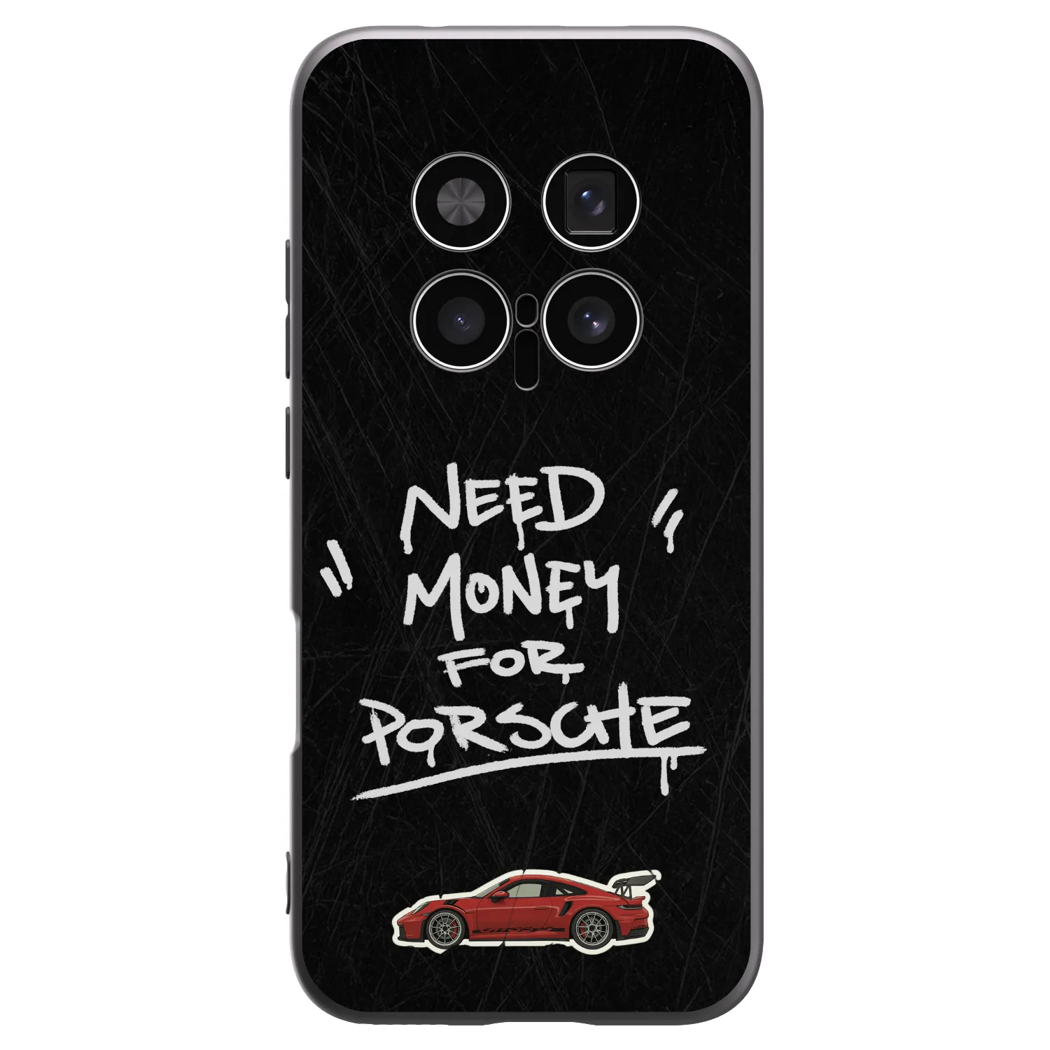 Picasee silikonowe czarne etui na Honor Magic8 Pro 5G - Dark Racer