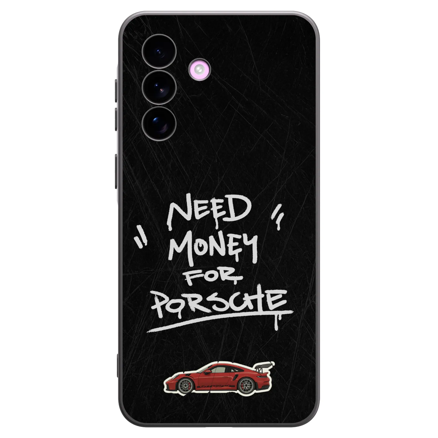 Picasee silikonowe czarne etui na Samsung Galaxy A57 5G - Dark Racer