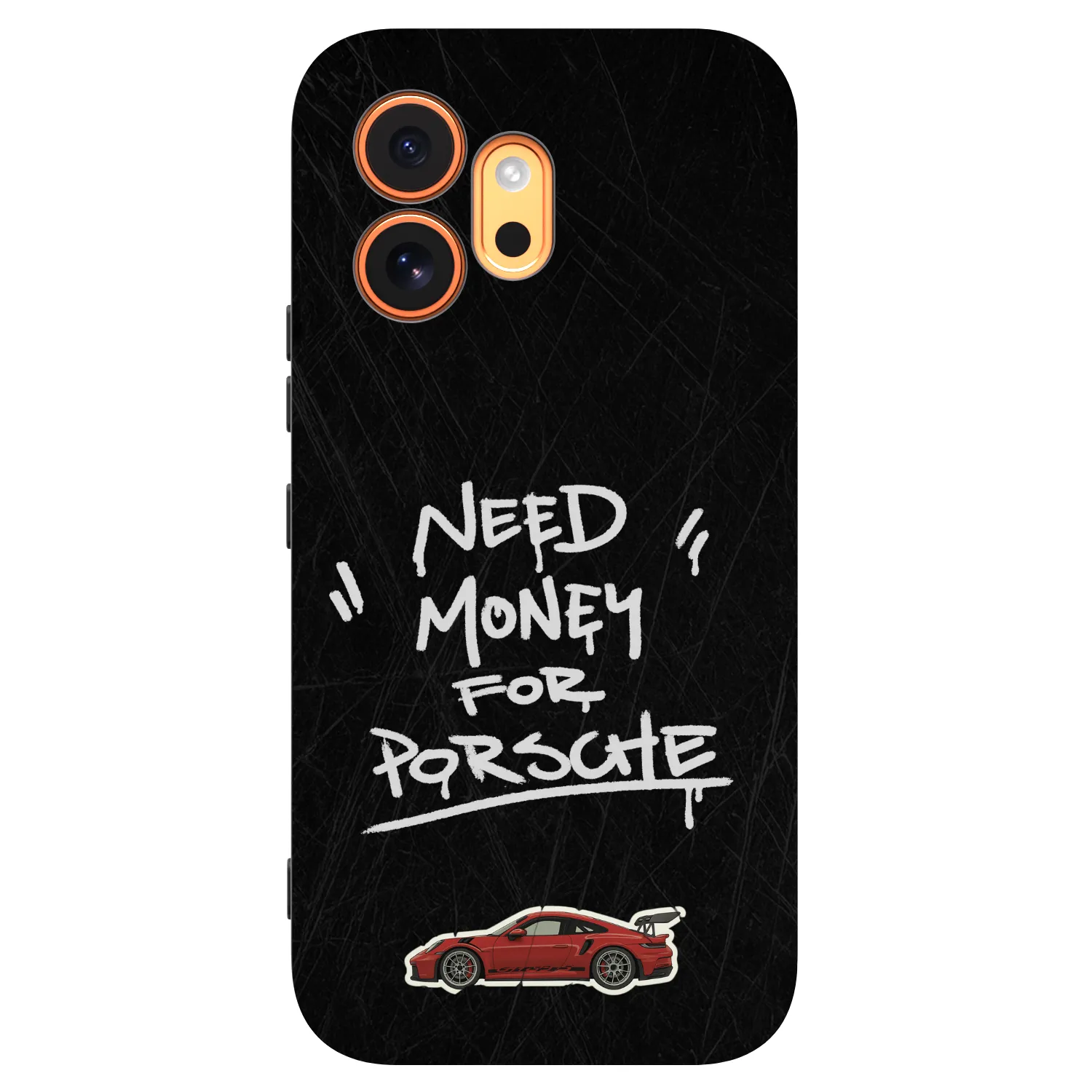 Picasee silikonowe czarne etui na Honor 600 - Dark Racer