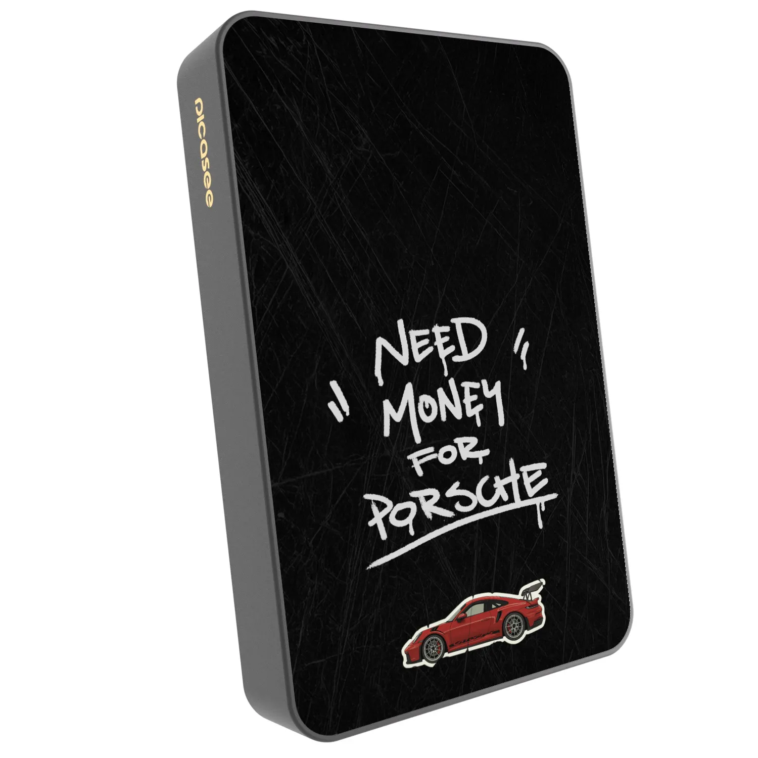 Picasee Powerbank z MagSafe 10 000 mAh Szary - Dark Racer