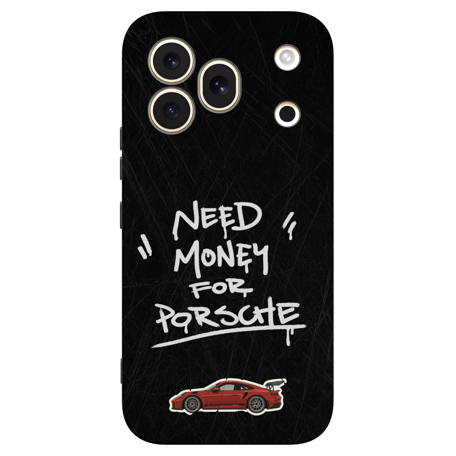 Picasee silikonowe czarne etui na Honor 600 Pro - Dark Racer
