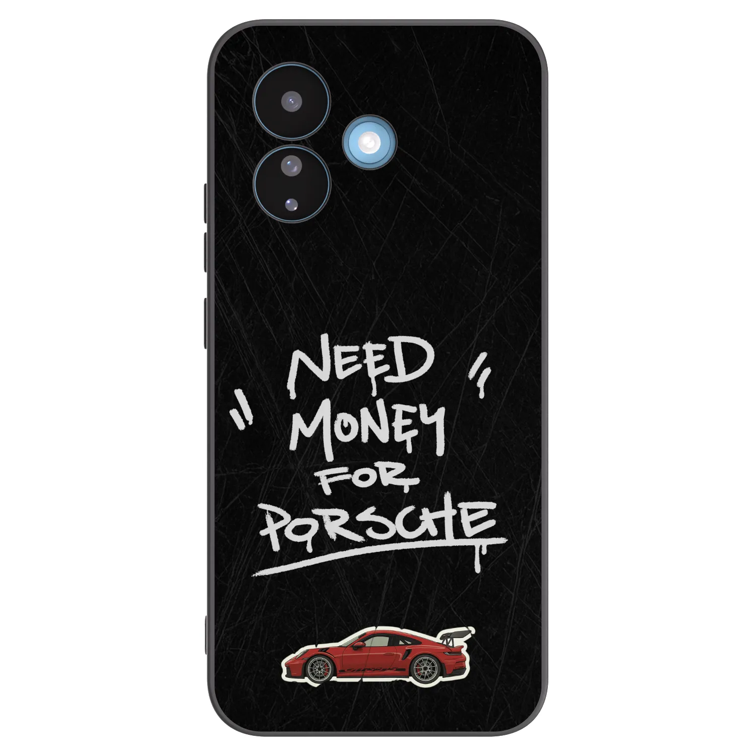 Picasee silikonowe czarne etui na Xiaomi Redmi Note 17 Pro 5G - Dark Racer