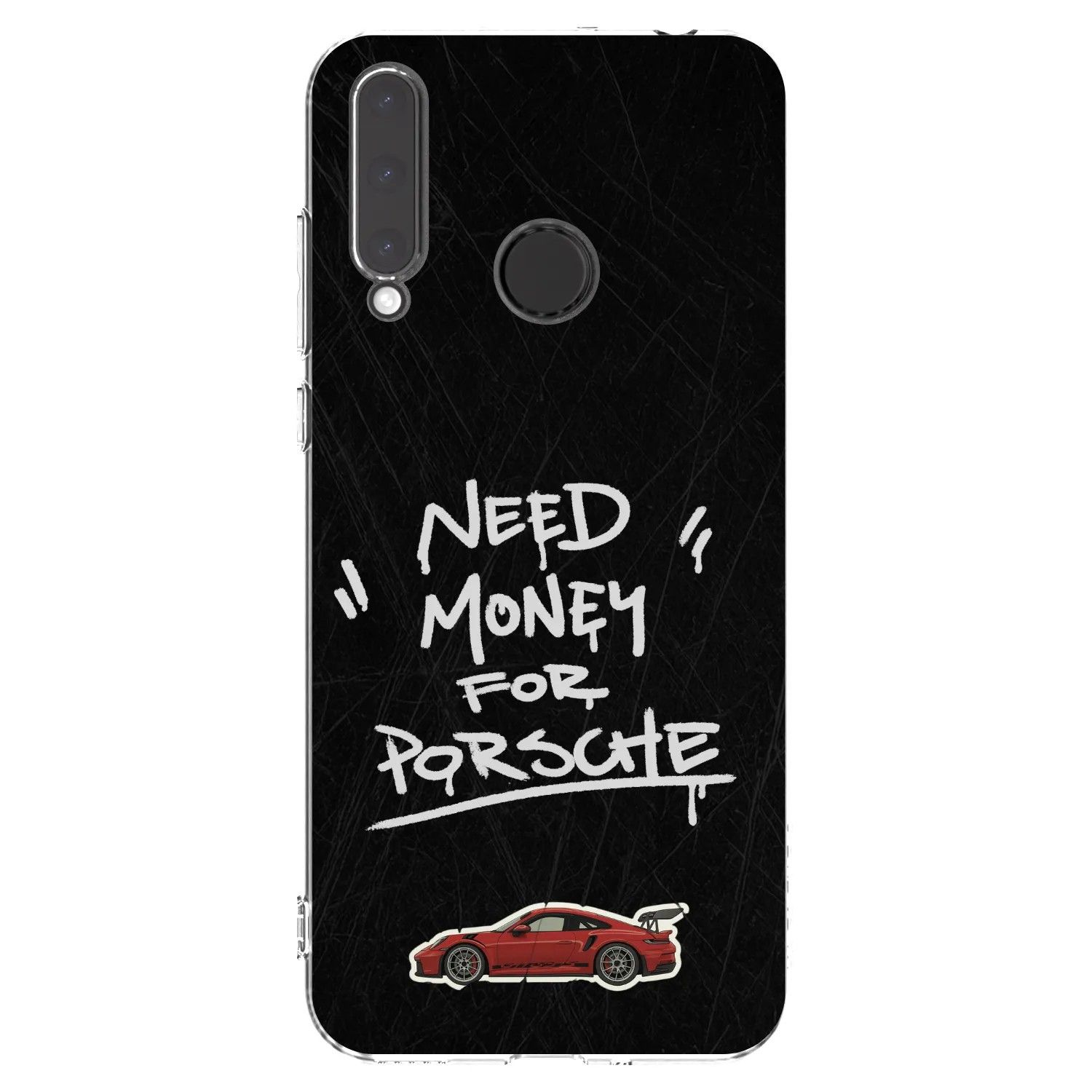 Picasee silikonowe przeźroczyste etui na Honor 20 Lite - Dark Racer