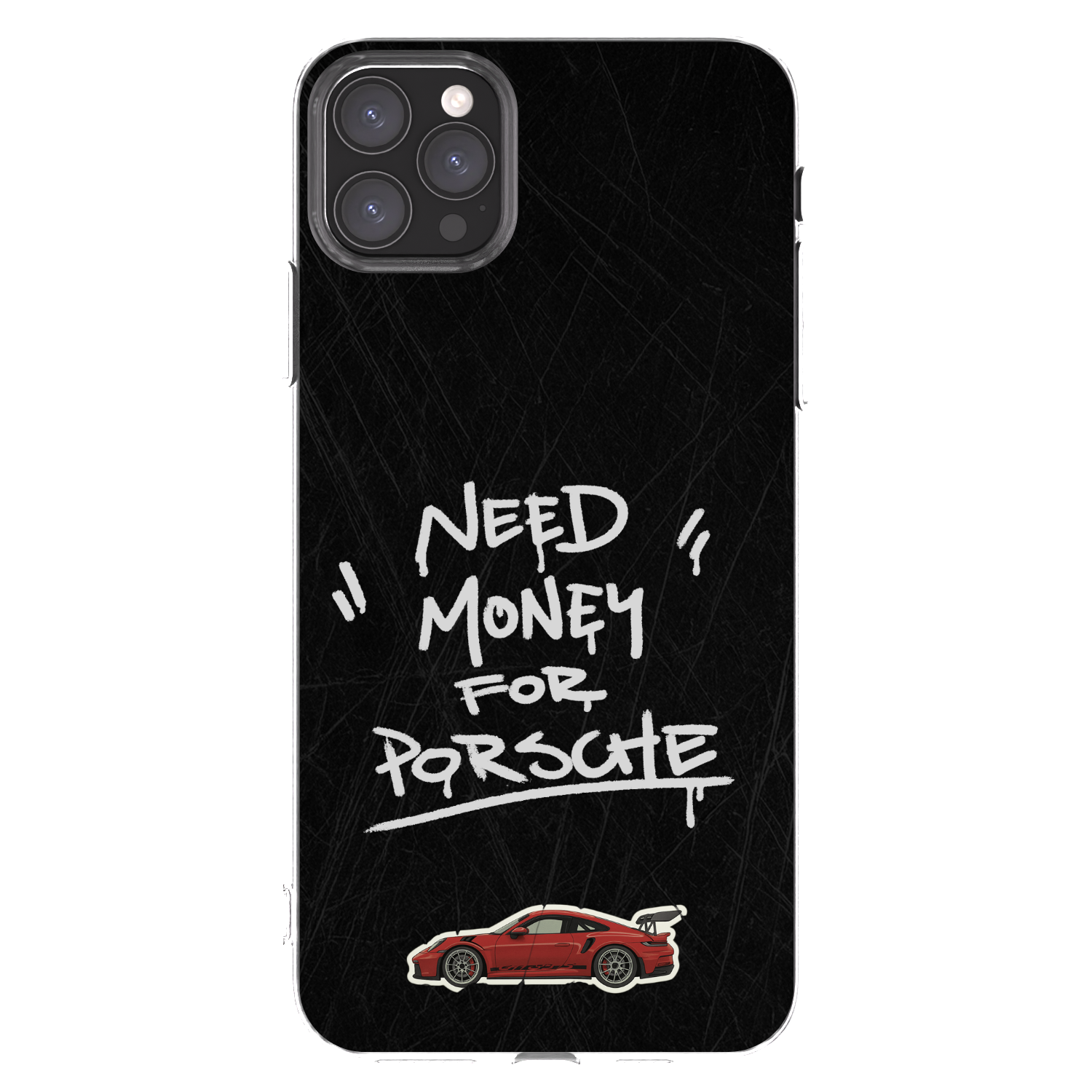 Picasee silikonowe przeźroczyste etui na Apple iPhone 11 Pro Max - Dark Racer