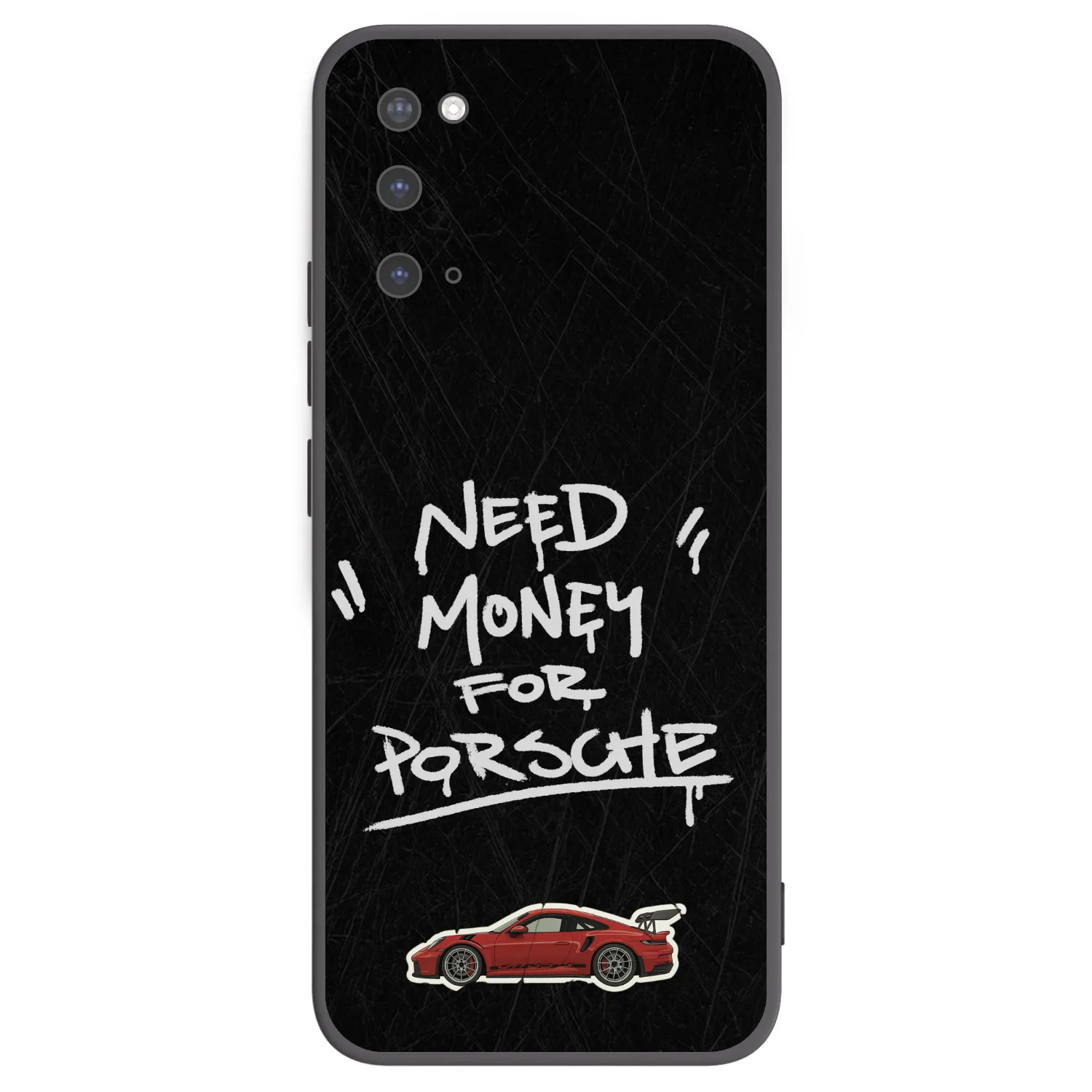 Picasee silikonowe czarne etui na Samsung Galaxy S20 G980F - Dark Racer