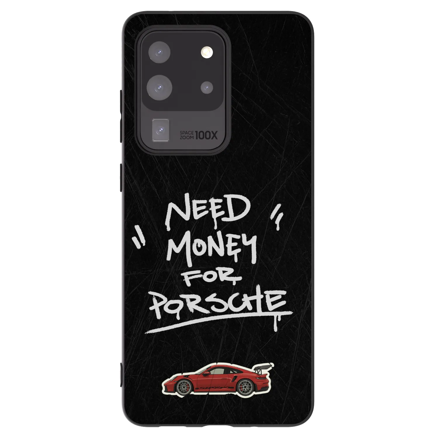 Picasee silikonowe czarne etui na Samsung Galaxy S20 Ultra 5G G988F - Dark Racer