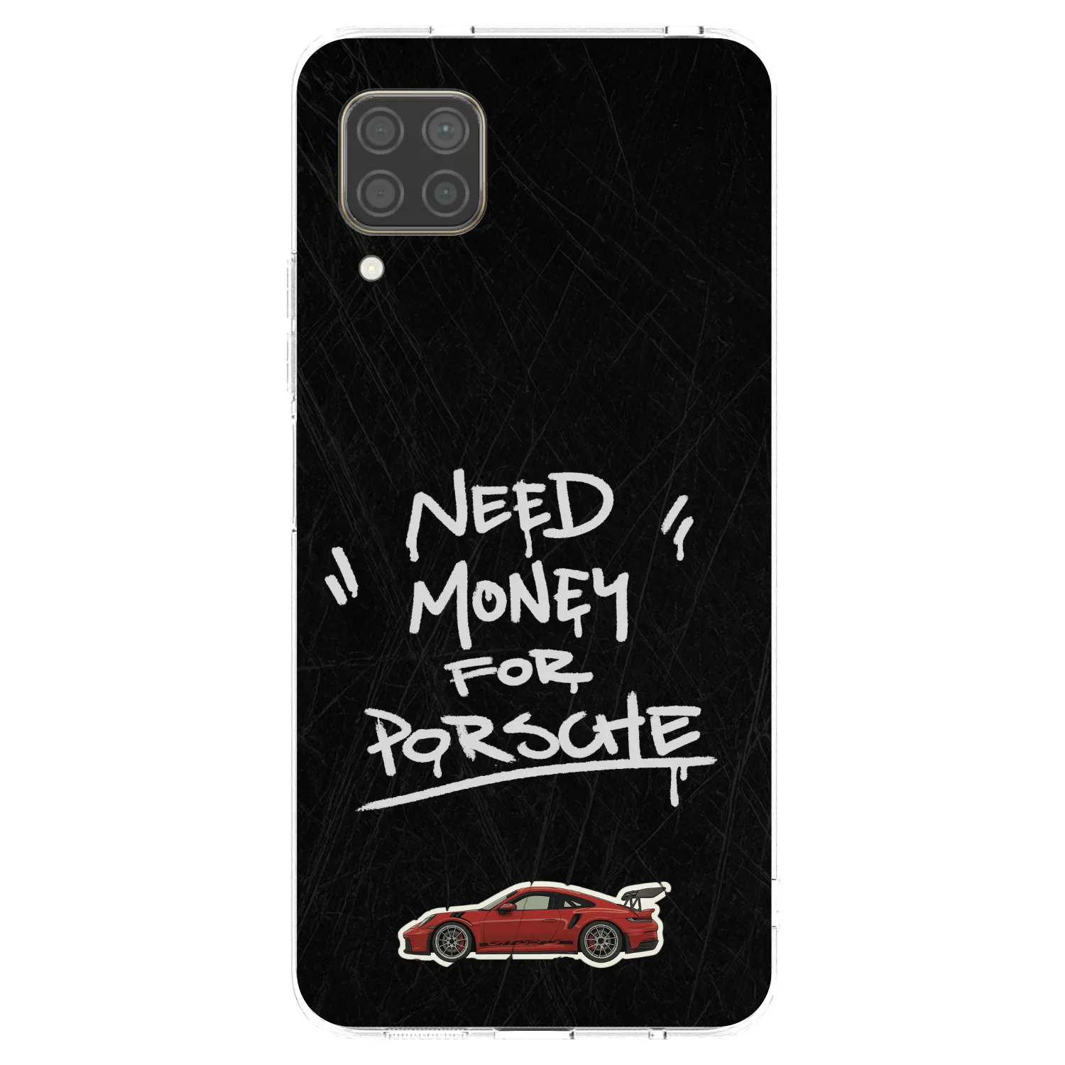 Picasee silikonowe przeźroczyste etui na Huawei P40 Lite - Dark Racer