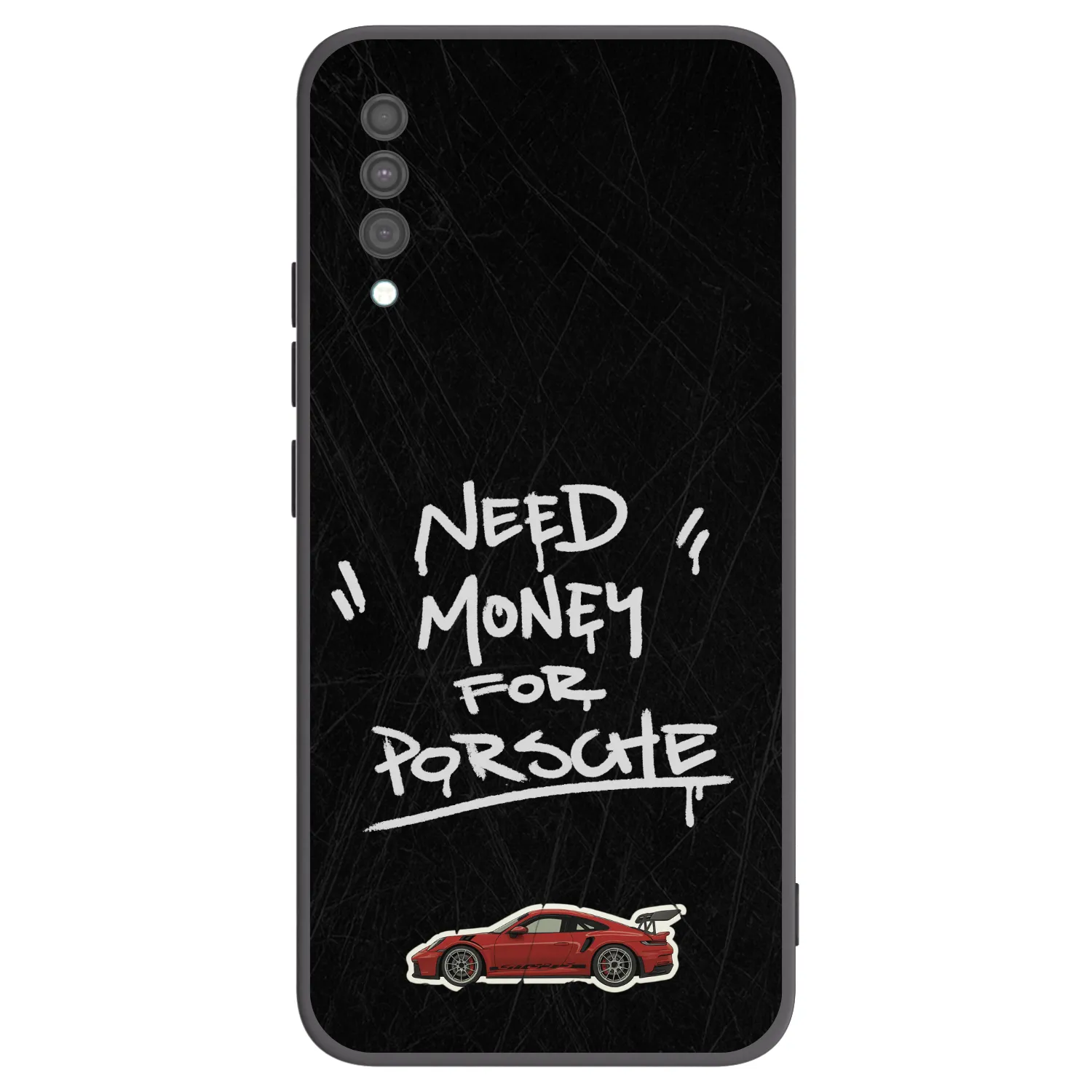 Picasee silikonowe czarne etui na Samsung Galaxy A30s A307F - Dark Racer