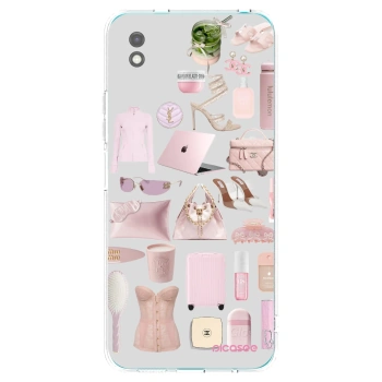 Picasee silikonowe czarne etui na Xiaomi Redmi 9A - Glam Babe