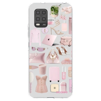 Picasee silikonowe przeźroczyste etui na Xiaomi Mi 10 Lite - Glam Babe