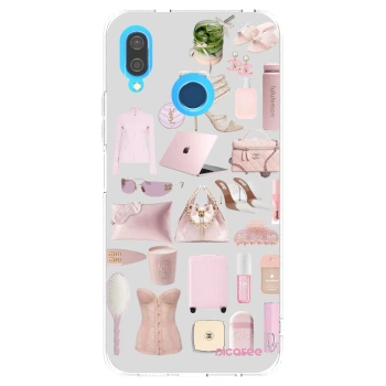 Picasee silikonowe przeźroczyste etui na Huawei P20 Lite - Glam Babe