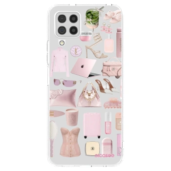 Picasee silikonowe przeźroczyste etui na Samsung Galaxy A22 A225F 4G - Glam Babe
