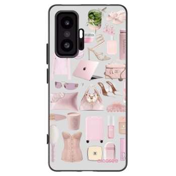 Picasee silikonowe czarne etui na Xiaomi 11T Pro - Glam Babe