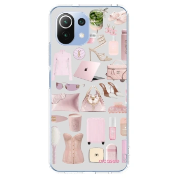 Picasee silikonowe przeźroczyste etui na Xiaomi 11 Lite 5G NE - Glam Babe
