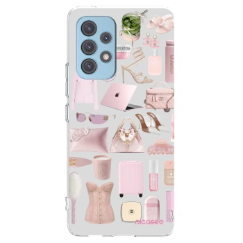 Picasee silikonowe przeźroczyste etui na Samsung Galaxy A53 5G A536 - Glam Babe