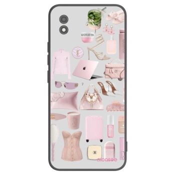 Picasee silikonowe czarne etui na Realme C11 (2021) - Glam Babe