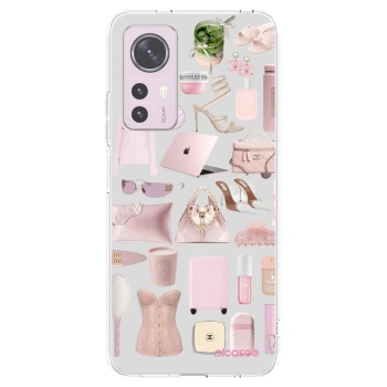 Picasee silikonowe przeźroczyste etui na Xiaomi 12 - Glam Babe