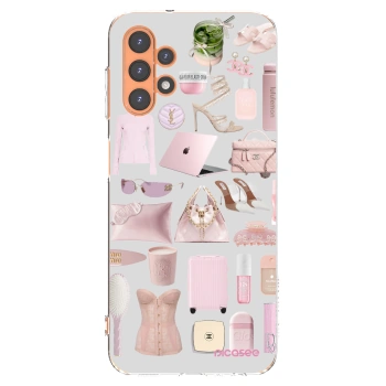 Picasee silikonowe przeźroczyste etui na Samsung Galaxy A13 4G A135 - Glam Babe