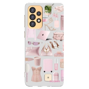 Picasee silikonowe przeźroczyste etui na Samsung Galaxy A33 5G A336 - Glam Babe