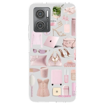 Picasee silikonowe przeźroczyste etui na Xiaomi Redmi 10 5G - Glam Babe
