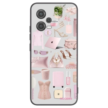 Picasee silikonowe czarne etui na Xiaomi Poco X5 - Glam Babe