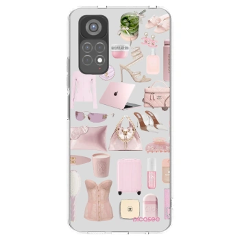 Picasee silikonowe przeźroczyste etui na Xiaomi Redmi Note 11S 5G - Glam Babe