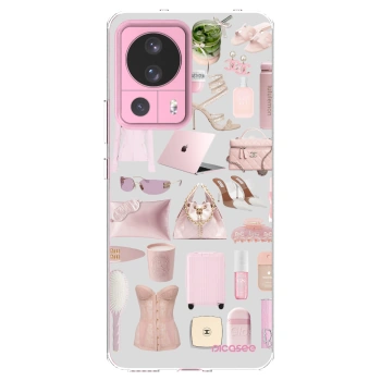Picasee silikonowe przeźroczyste etui na Xiaomi 13 Lite - Glam Babe