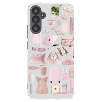 Picasee silikonowe przeźroczyste etui na Samsung Galaxy A34 5G A346B - Glam Babe