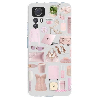 Picasee silikonowe przeźroczyste etui na Xiaomi Redmi Note 12S - Glam Babe