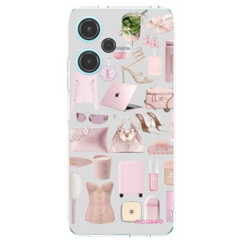 Picasee silikonowe przeźroczyste etui na Xiaomi Poco F5 - Glam Babe