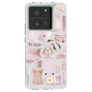 Picasee silikonowe przeźroczyste etui na Xiaomi 13T - Glam Babe