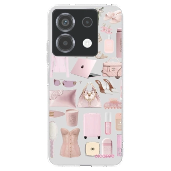 Picasee silikonowe przeźroczyste etui na Xiaomi Poco X6 - Glam Babe