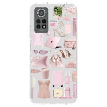 Picasee silikonowe przeźroczyste etui na Xiaomi Redmi Note 12 Pro 4G - Glam Babe