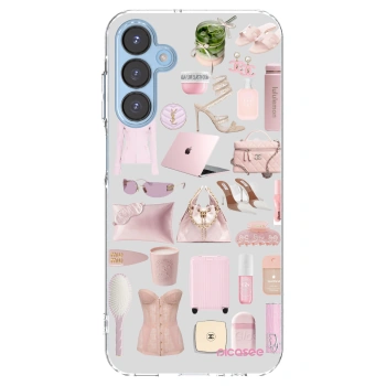 Picasee silikonowe przeźroczyste etui na Samsung Galaxy A15 A156B 5G - Glam Babe