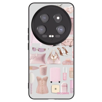 Picasee silikonowe czarne etui na Xiaomi 14 Ultra - Glam Babe