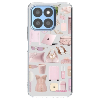 Picasee silikonowe przeźroczyste etui na Honor X8b - Glam Babe