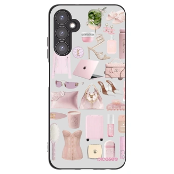 Picasee silikonowe czarne etui na Samsung Galaxy A05s A057G - Glam Babe