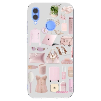 Picasee silikonowe przeźroczyste etui na Honor 10 Lite - Glam Babe