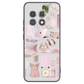 Picasee silikonowe czarne etui na OnePlus 11 5G - Glam Babe