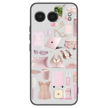 Picasee silikonowe czarne etui na OnePlus Nord 4 - Glam Babe