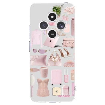 Picasee silikonowe przeźroczyste etui na Xiaomi Redmi 14C - Glam Babe