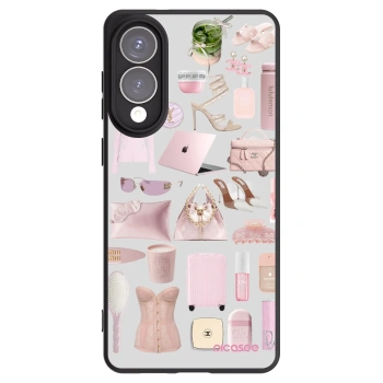 Picasee silikonowe czarne etui na Samsung Galaxy S25 Edge 5G - Glam Babe