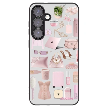 Picasee silikonowe czarne etui na Samsung Galaxy S25+ 5G - Glam Babe