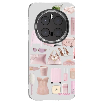 Picasee silikonowe przeźroczyste etui na Honor Magic7 Pro 5G - Glam Babe